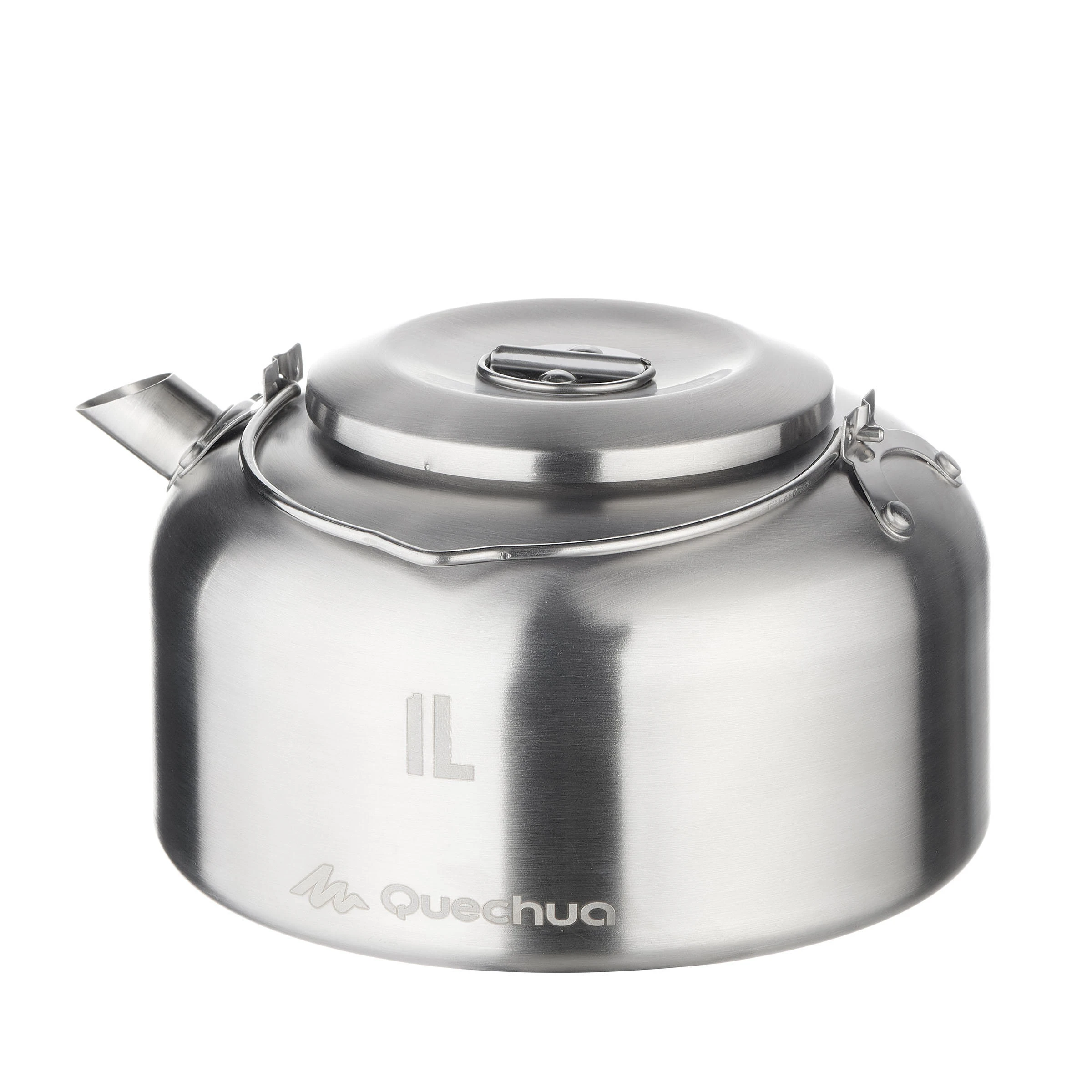Quechua MH500 1L Stainless Steel Hiking Campsite Kettle 4 Quechua MH500 1L Stainless Steel Hiking Campsite Kettle - Image 2