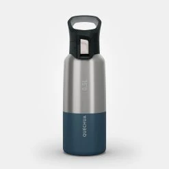Quechua Isothermal Stainless Steel Hiking Flask MH500 0.5 L Turquoise -Alphanova Shop k09b40aecb515d5376fea99c370970ed4