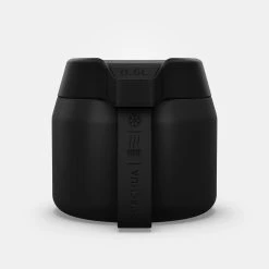 Quechua Stainless Steel Isothermal Food Box For Hiking MH500 0.5 L Black -Alphanova Shop k0b3f93b6a1233ee980908fd4bb1272bd