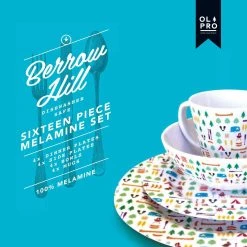 OLPRO Berrow Hill Melamine Set (16 Piece) -Alphanova Shop k0c0b6d8b65e5ed1336676eaca9fdd4d6