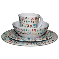 OLPRO Berrow Hill Melamine Set (8 Piece)