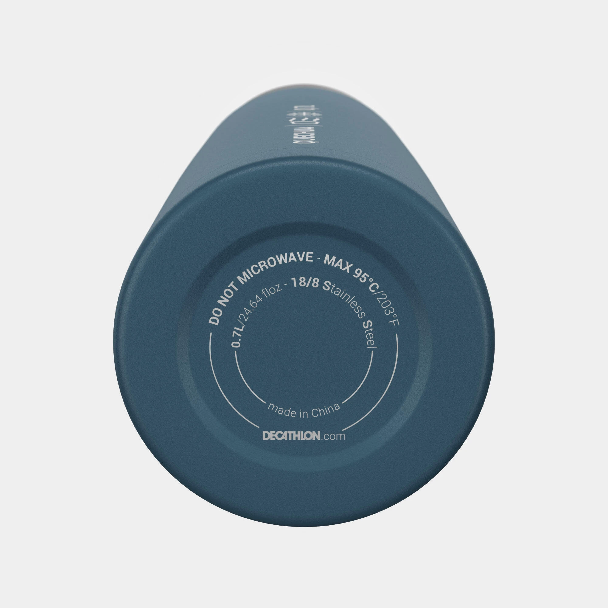 Quechua Stainless Steel Isothermal Hiking Bottle 0.7 Litre Blue 11 Quechua Stainless Steel Isothermal Hiking Bottle 0.7 Litre Blue - Image 9