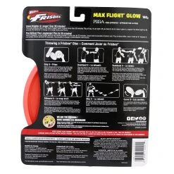 Frisbee Flying Disc - Phosphorescent Orange -Alphanova Shop k315bbe3da6acdd493e6b2ba002d00ccb