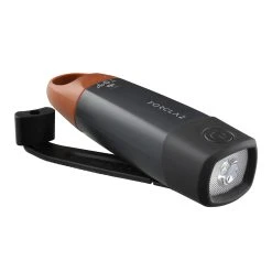 Forclaz Rechargeable Torch And External Battery - 210 Lumens