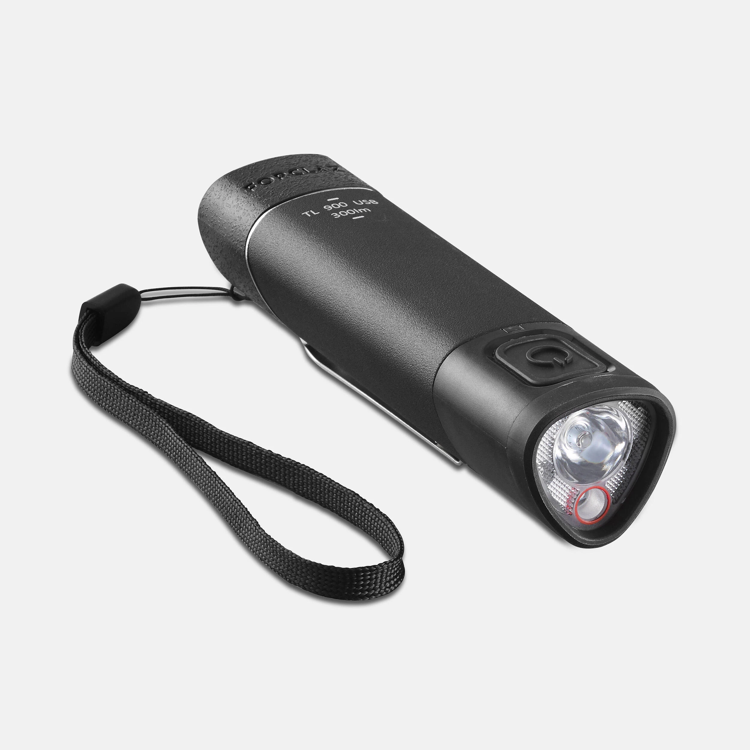Forclaz Rechargeable Torch - 300 Lm 3 Forclaz Rechargeable Torch - 300 Lm