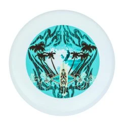 Eurodisc Plastic Ultimate Disc - Surf Illustration