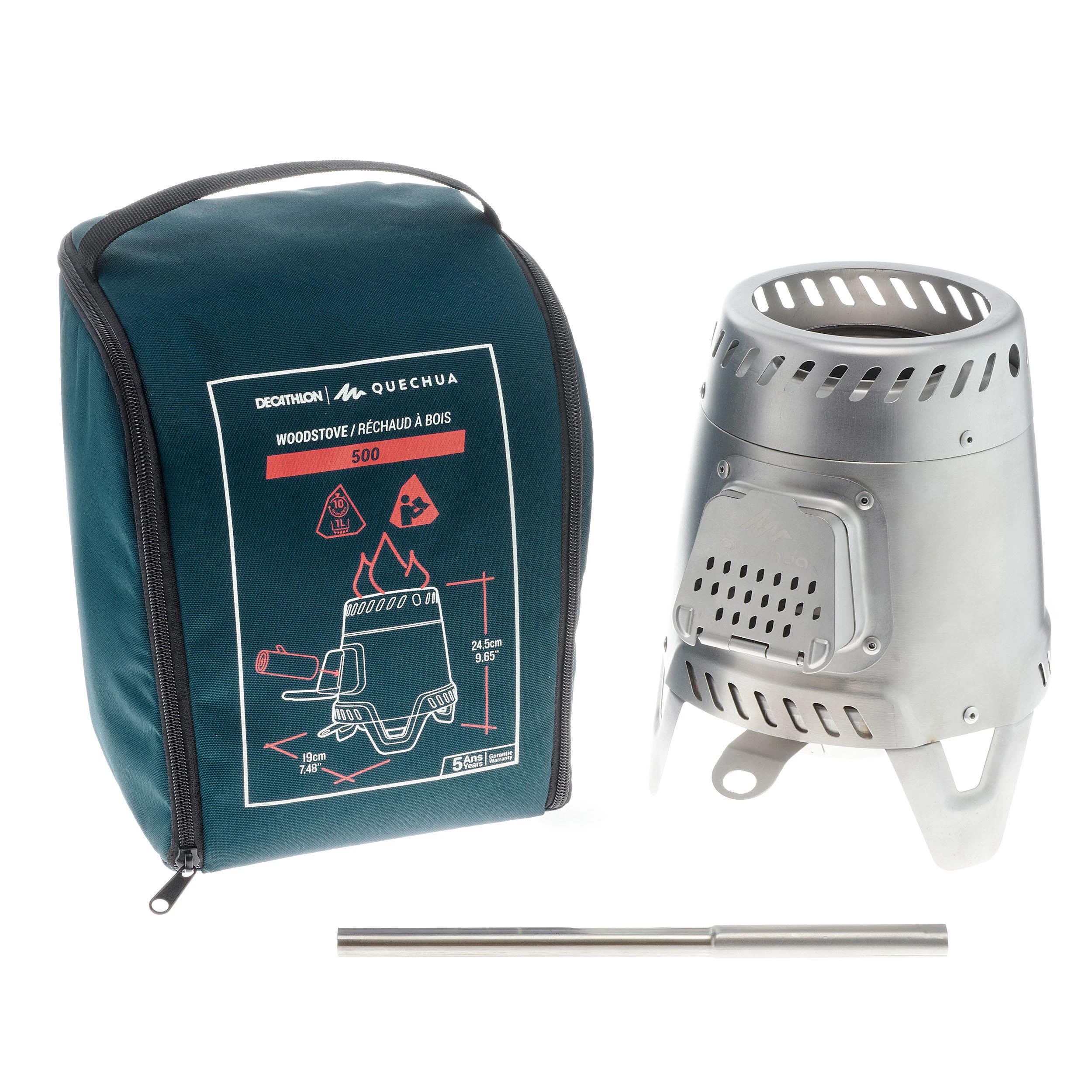 Quechua Wood-Burning Camping Stove - MH500 5 Quechua Wood-Burning Camping Stove - MH500 - Image 3