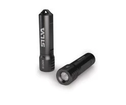 Silva Topo Flashlight Torch Lightweight Pocket Size Light With Carabiner Hook