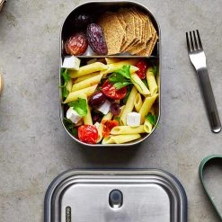 Black+Blum Stainless Steel Lunch Box Olive -Alphanova Shop k6f719cb8dae9b75b5d4725e7f5e1fd9f