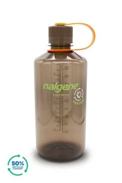 Nalgene 1L Narrow Mouth Sustain Water Bottle - Made From 50% Plastic Waste -Alphanova Shop k73ad9a498fd0a28df5bb97f15c6957e4