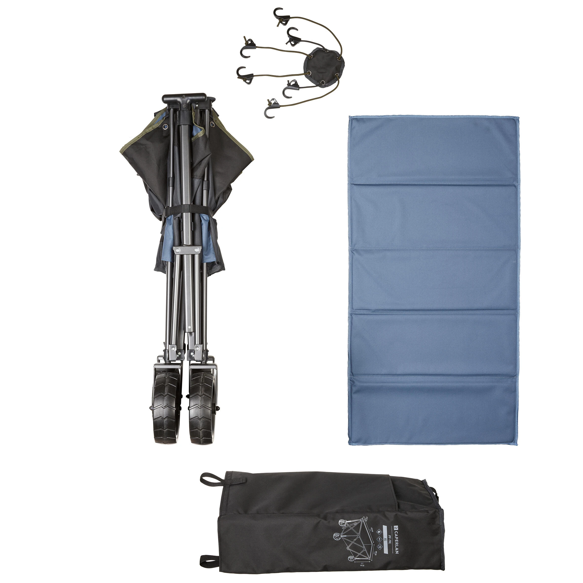 CAPERLAN PF TROLLEY TO TRANSPORT FISHING EQUIPMENT - XL TROLLEY 13 CAPERLAN PF TROLLEY TO TRANSPORT FISHING EQUIPMENT - XL TROLLEY - Image 11