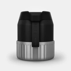 Quechua Stainless Steel Isothermal Food Box For Hiking MH500 0.8 L With Bowl Black -Alphanova Shop k810077dc58fe1ed1dd1d9187c3550029