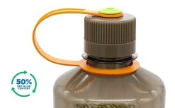 Nalgene 1L Narrow Mouth Sustain Water Bottle - Made From 50% Plastic Waste -Alphanova Shop k8fad8decd938fb9205bb77db2dbebbd6