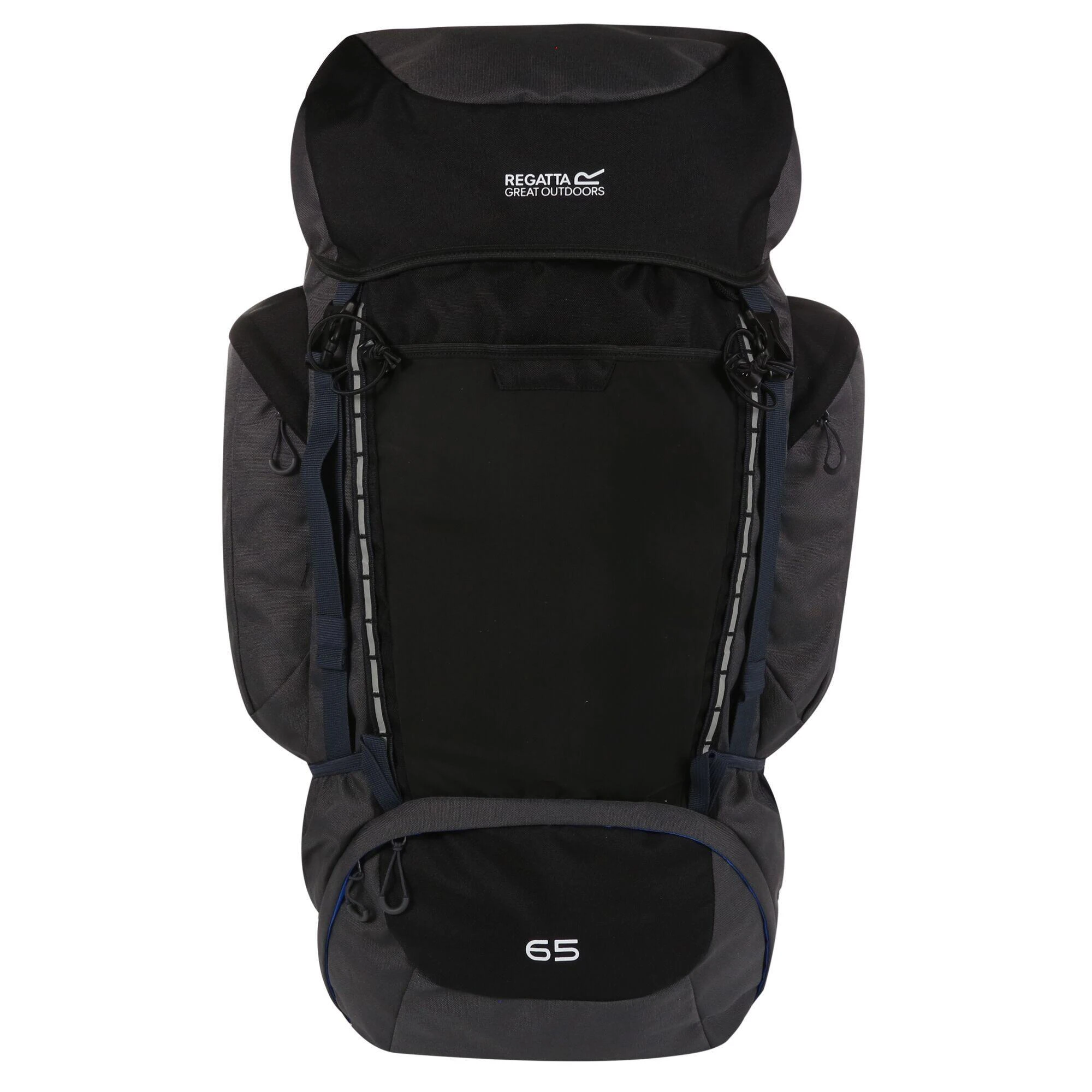 Regatta Highton 65L Hiking Backpack (Black/Ebony) 3 Regatta Highton 65L Hiking Backpack (Black/Ebony)