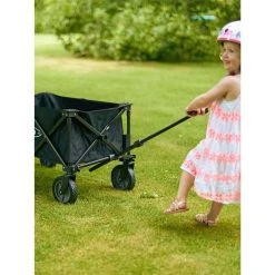 Festival Cart. Pull Along Wagon. Micro Wagon Classic: Black -Alphanova Shop ka7cb012995f09e14efca452c530bae82