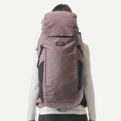 Forclaz WOMEN’S TRAVEL TREKKING BACKPACK TRAVEL 900 60+6 L WITH SUITCASE OPENING -Alphanova Shop kad9a67ede33a4f6202f51767038a02df