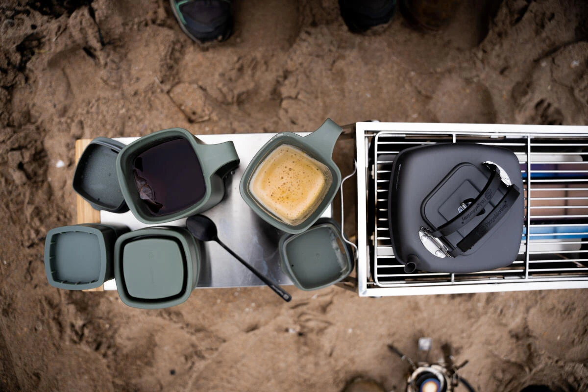 Ridge Monkey RidgeMonkey ThermoMug DLX Brew Set Green (RM419) 7 Ridge Monkey RidgeMonkey ThermoMug DLX Brew Set Green (RM419) - Image 5