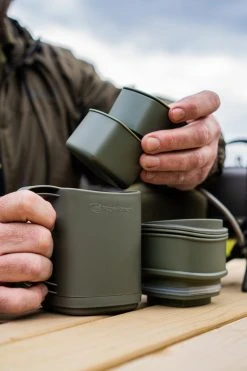 Ridge Monkey RidgeMonkey ThermoMug DLX Brew Set Green (RM419) 10 Ridge Monkey RidgeMonkey ThermoMug DLX Brew Set Green (RM419) -Alphanova Shop kbacf6689994429f67356b2e8de3a0c7e