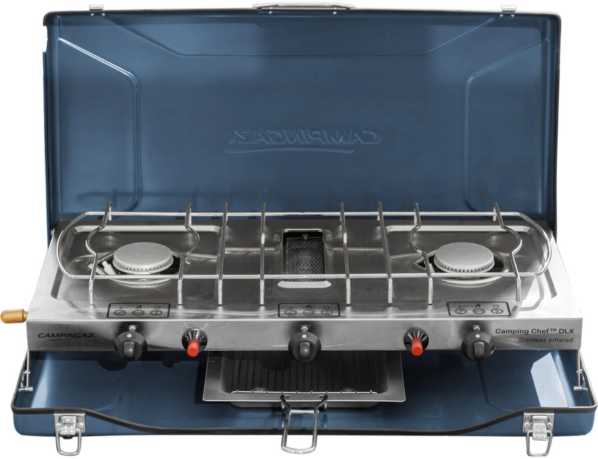 Campingaz Camping Chef DLX Stainless Infrared Gas Stove 4 Campingaz Camping Chef DLX Stainless Infrared Gas Stove - Image 2