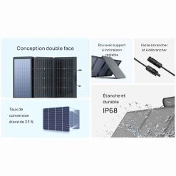 EcoFlow 220W Bifacial Portable Solar Panel 13 EcoFlow 220W Bifacial Portable Solar Panel -Alphanova Shop kcf2ed7bf7361314deacf7151415c8b89