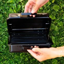 Portable Stainless Steel Compact ECO BBQ For Camping & Travel -Alphanova Shop kd3d47ba73de06322650d90dff1f99a31