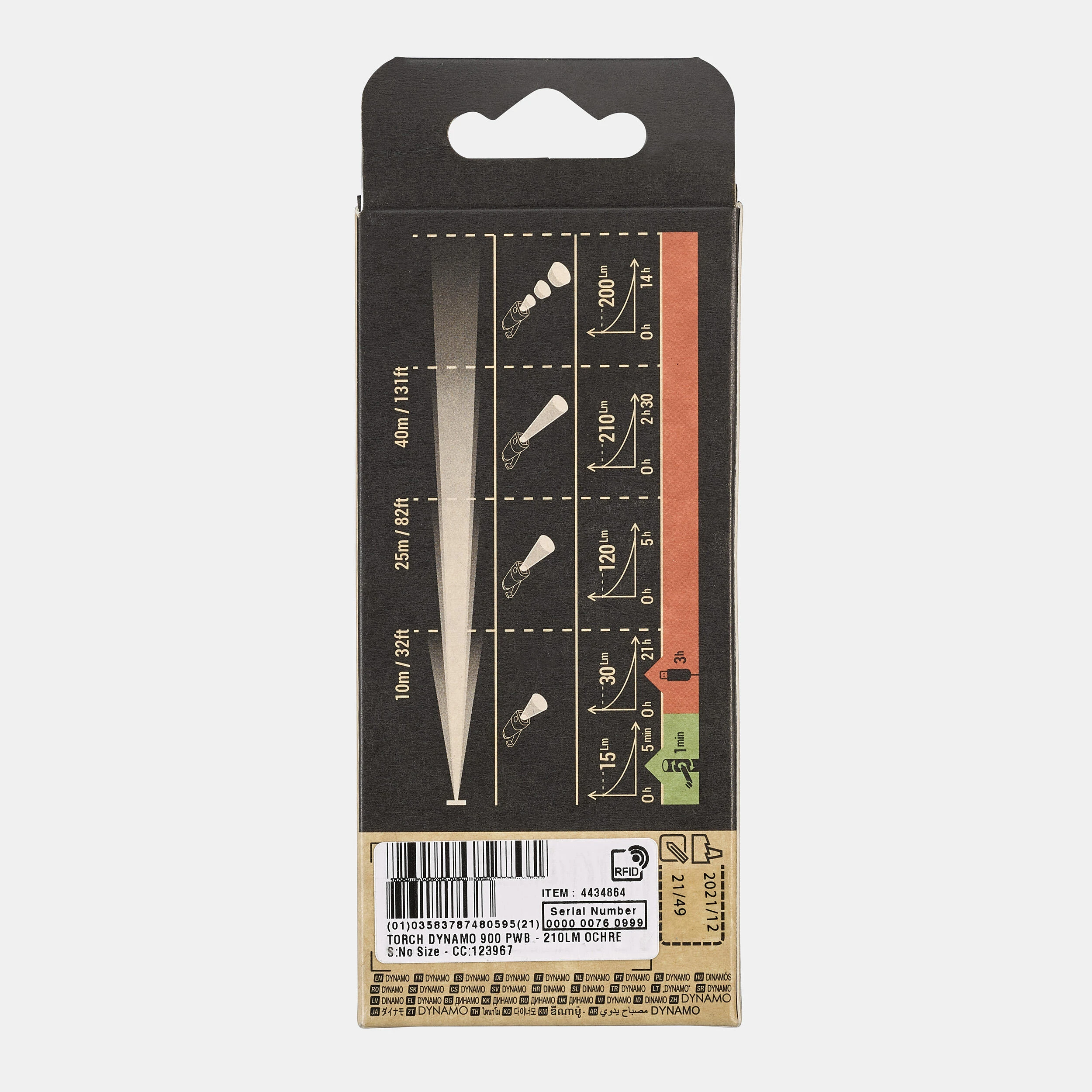 Forclaz Rechargeable Torch And External Battery - 210 Lumens 12 Forclaz Rechargeable Torch And External Battery - 210 Lumens - Image 10