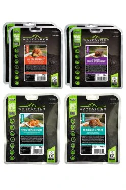 Wayfayrer Silver Expedition Pack - 6 Meals With Carry Bag