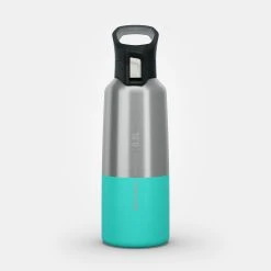 Quechua Isothermal Stainless Steel Hiking Flask MH500 0.5 L Turquoise -Alphanova Shop kf08f317e38c39274a6a94dd54e4d19a0 1