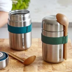 Black+Blum Food Flask 400ml Ocean -Alphanova Shop kfb2bb3866363e777685a018f81f2dc42